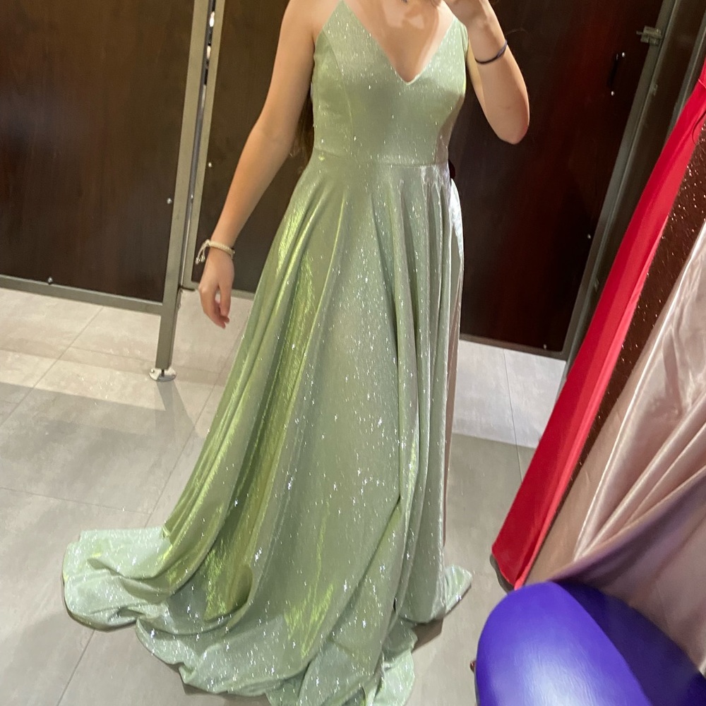 Sage Green formal dress